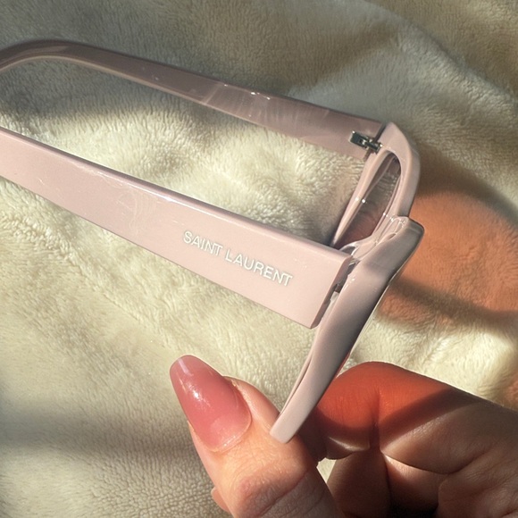 SAINT LAURENT SL276 MICA Lilac Cat-Eye Sunglasses - PINK ROSE main image 7